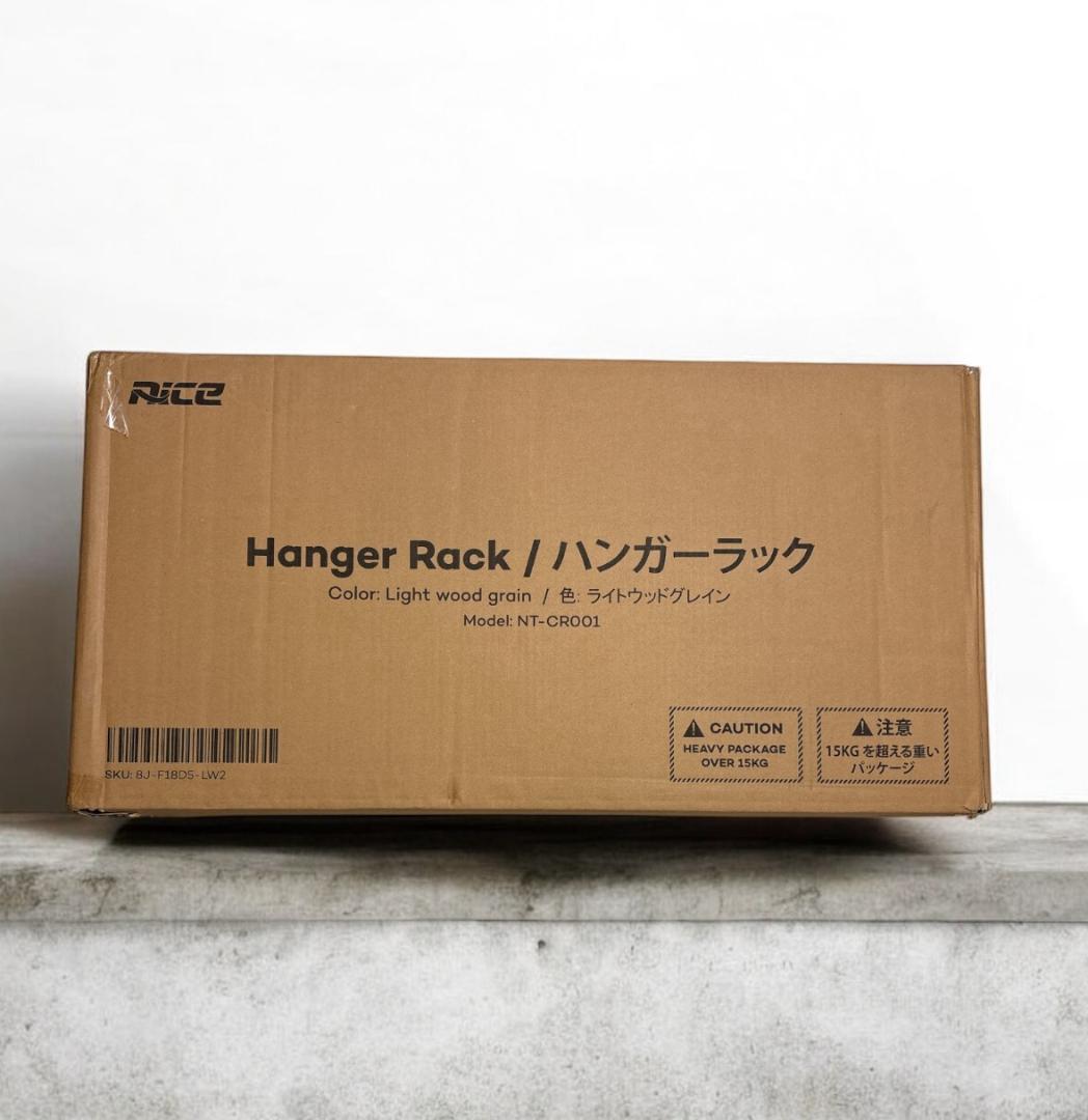 ハンガーラック 引き出し付 幅80cm 収納 頑丈 ワードローブ 洋服掛け 木目