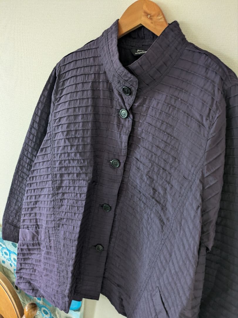 タグ付き。YACCOMARICARD ピンタックシャツ