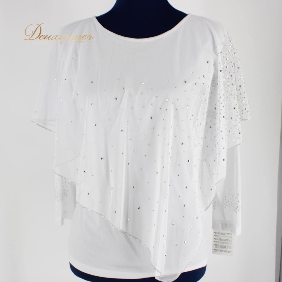 【美品 タグ付き社交ダンス衣装】トップス レッスンウェア Bellwink