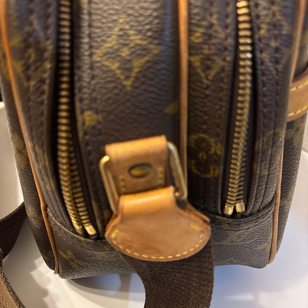 ルイ・ヴィトン モノグラム　リポーターPM 保存袋付き　美品