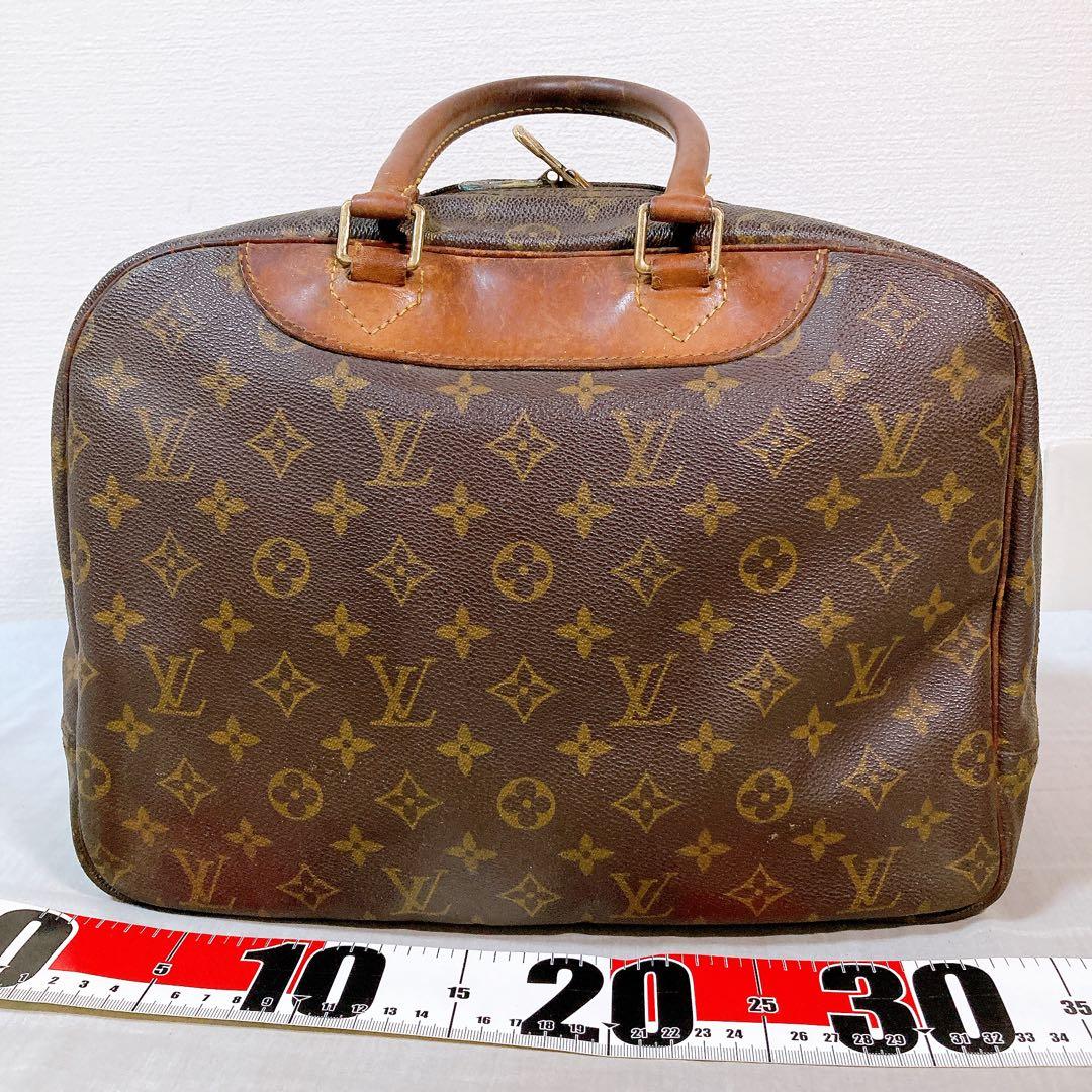 804 ルイヴィトン モノグラム　ハンドバッグ　ボストンバッグ　ドーヴィル