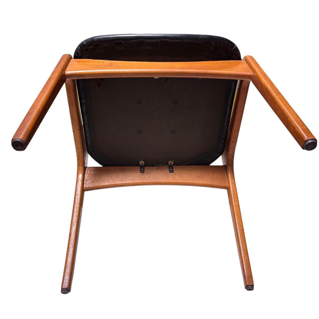 北欧 ダイニングチェア 1脚 アンティーク　アサヒファニチュア