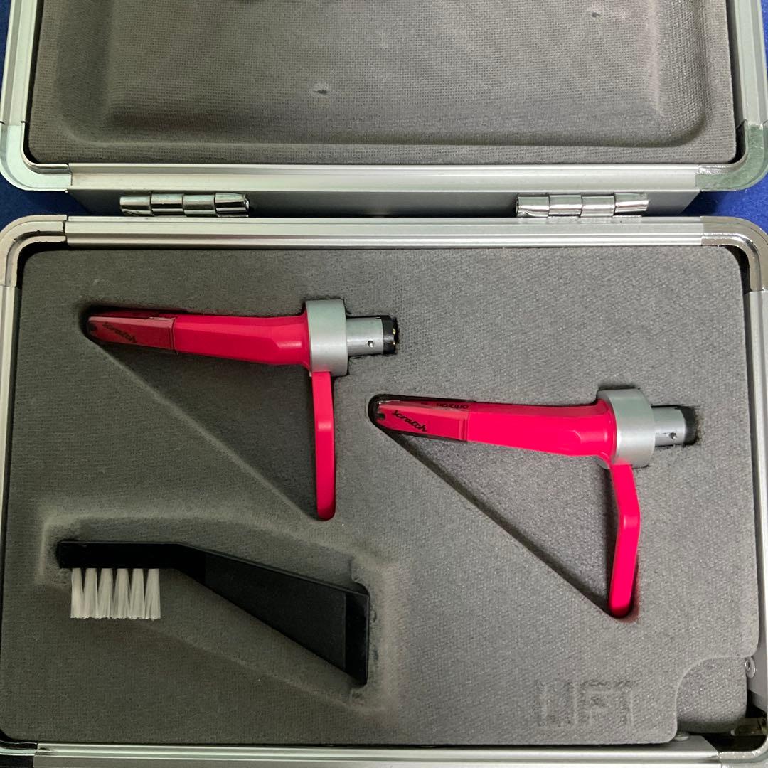 Ortofon Concorde Twin Scratch ピンク　廃盤