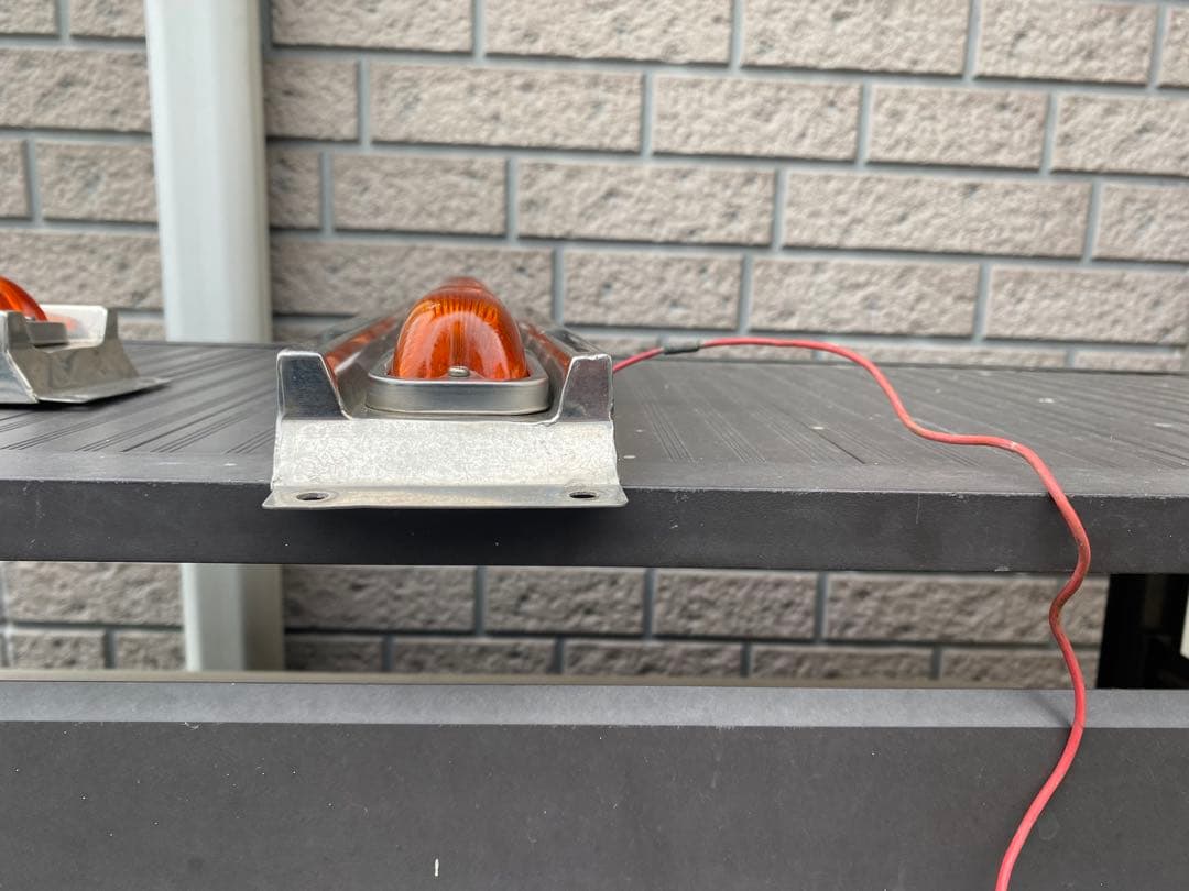 4連車高灯　ガラスレンズ　前開きタイプ