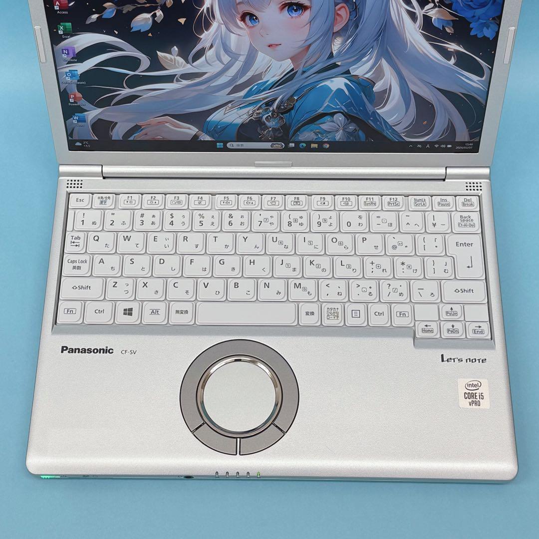 074極美品 レッツノートCF-SV9 i5 第10世代 16GB office
