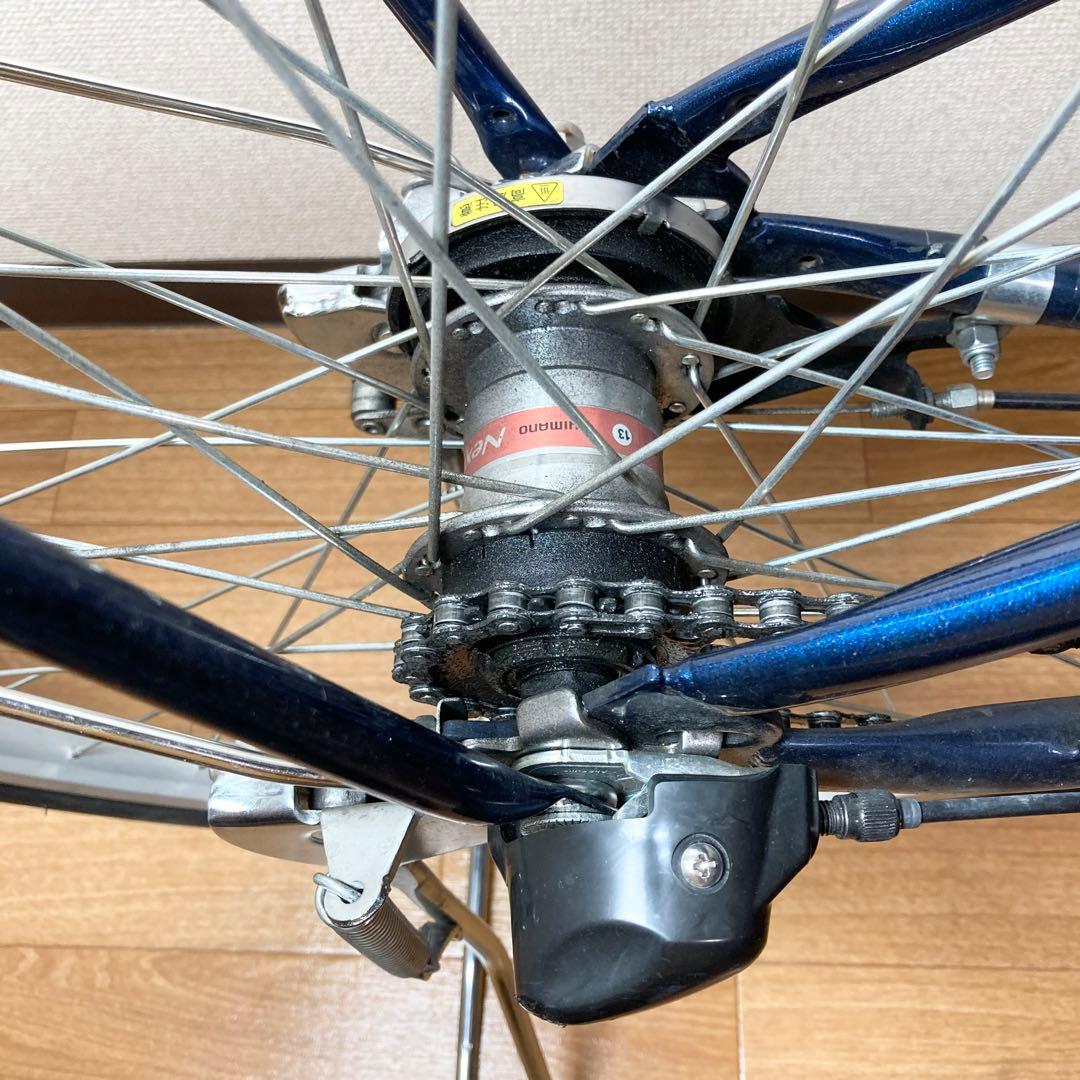 美品 丸石サイクル 電動アシスト自転車 View assist 26インチ 変則