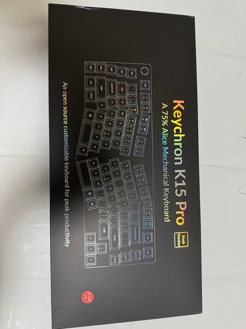 Keychron K15 Pro 赤軸 US配列 メカニカル キーボード