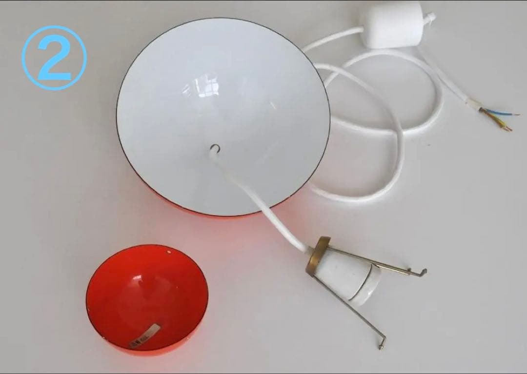 Verner Panton flower pot ペンダントライト 北欧家具 ②