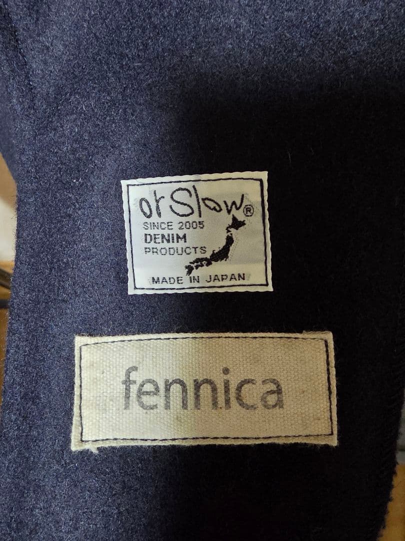 BEAMS orslow × fennica ロイヤルネイビーダッフルコート