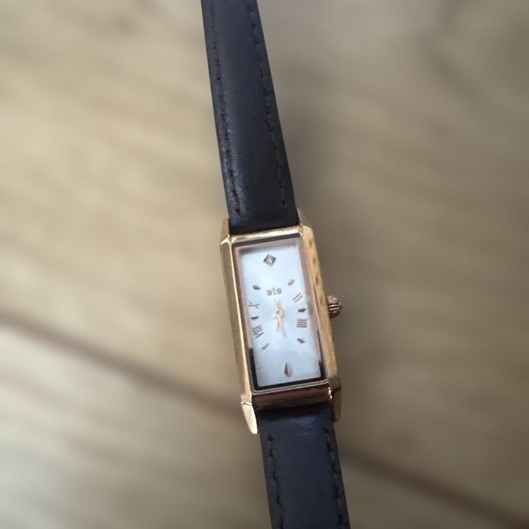 ete 時計 ブラウンレザー クリスマス限定