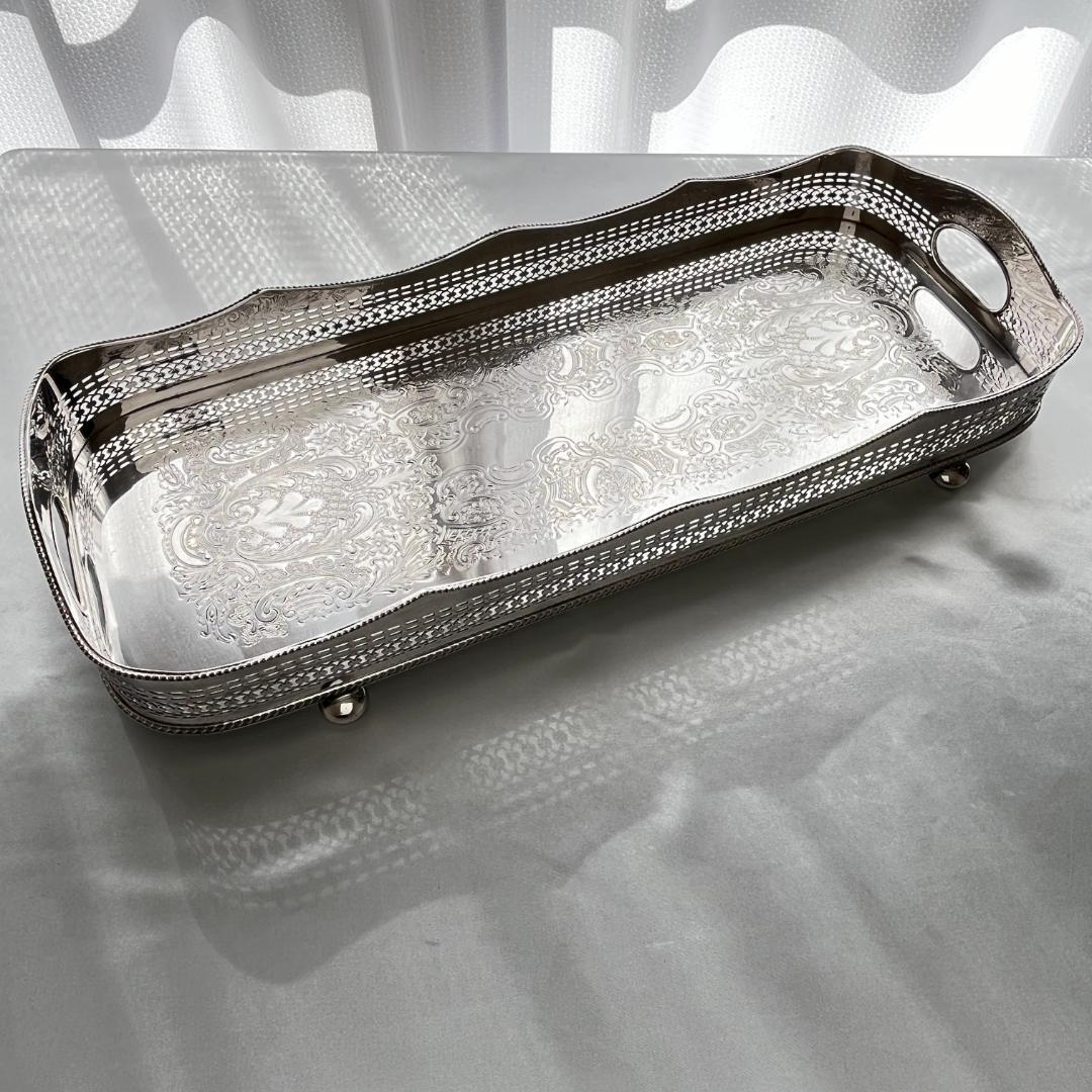 【Mappin Webb】 ギャラリートレー 49cm ロングタイプ 大型