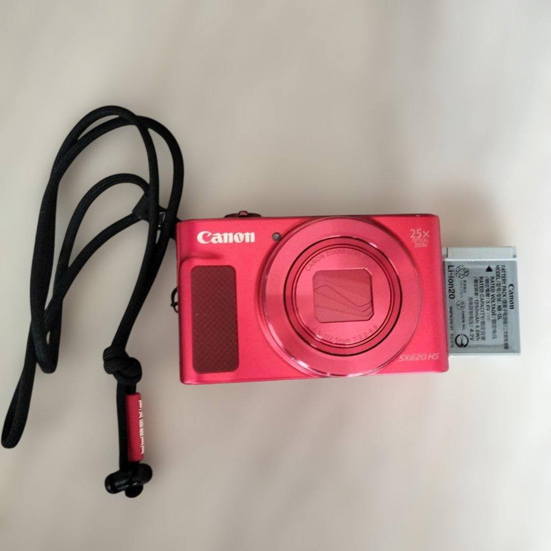 Canon SX620 HS 赤 25倍ズーム
