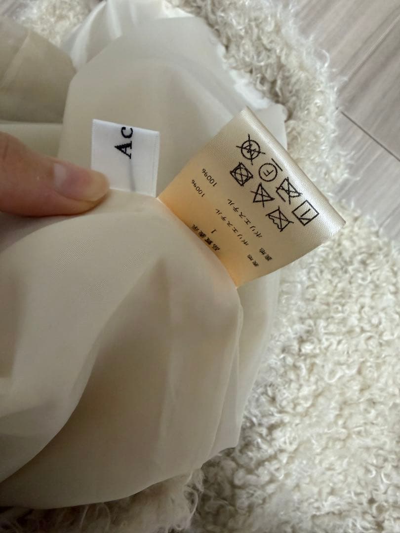 ワンピース acka fur vest one-piece