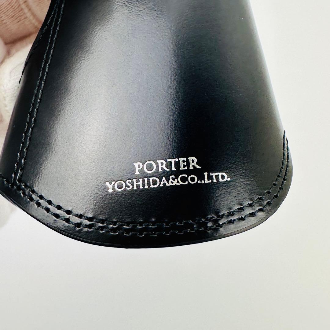 美品　ポーター　ブラック キーホルダー　カウンター　キーホルダー&シューホーン