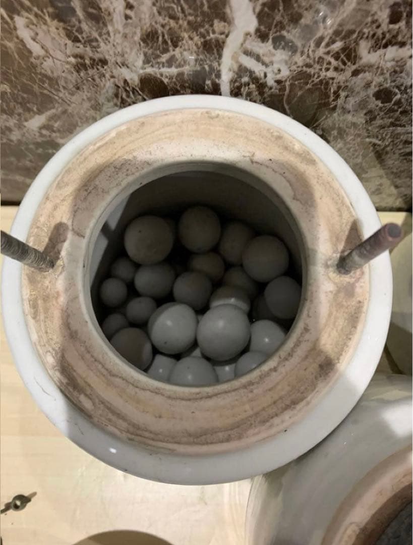 陶芸　ポットミル　ミルポット　3点まとめ　陶芸用品