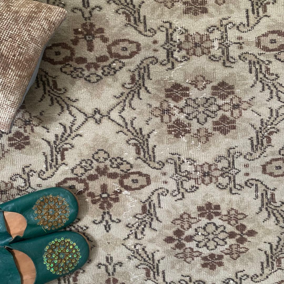 ぼーるちゃん様　超大判　262×167 モロッカンタイル　トルコヴィンテージラグ