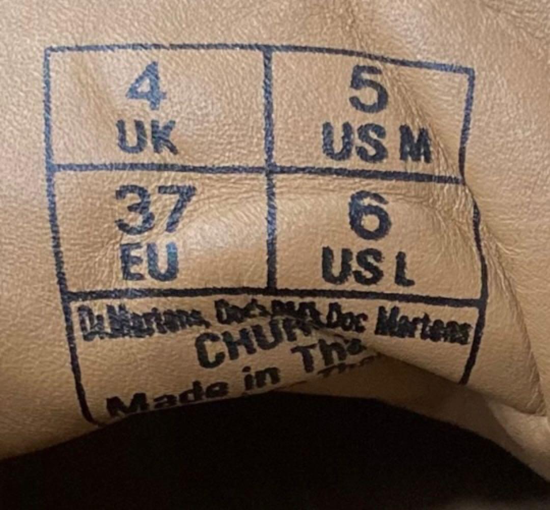 ハラコ　ドクターマーチン　 ワークブーツ