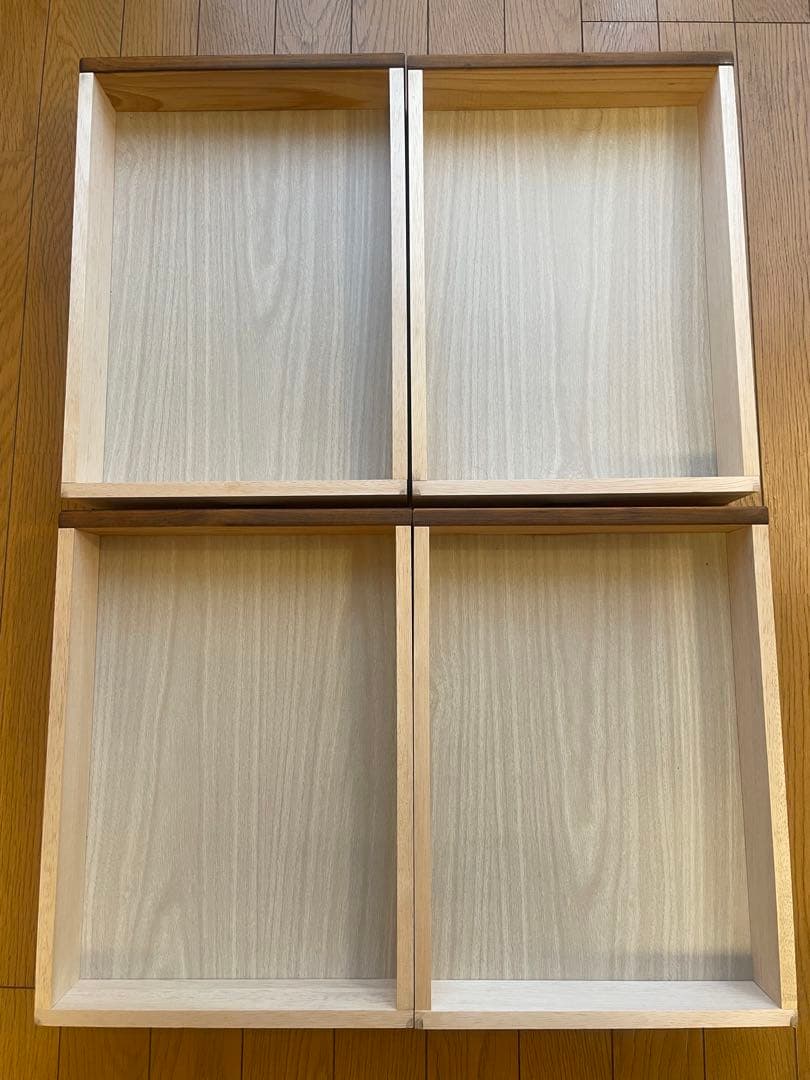 木製 12段チェスト ライトブラウン