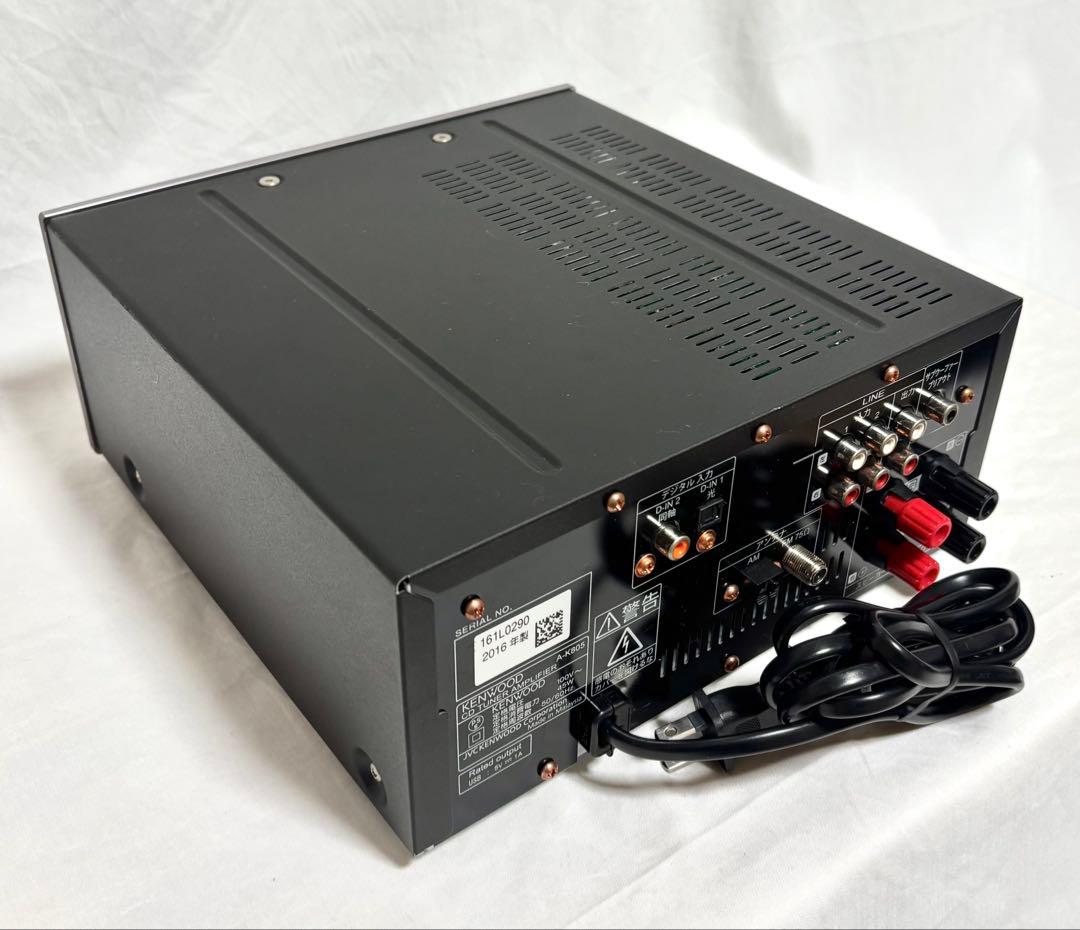 KENWOOD CD/チューナーアンプ A-K805 2016年製 リモコン付