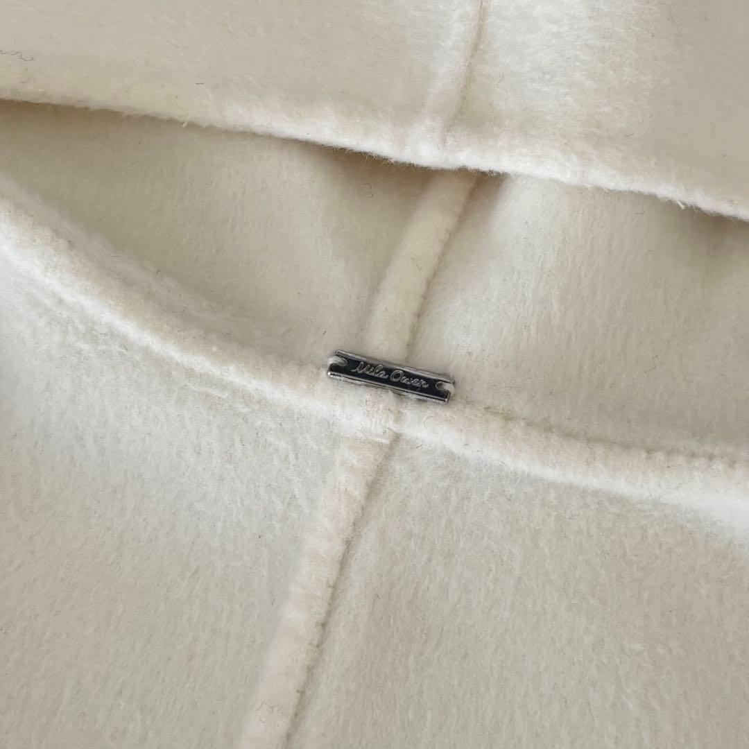 【Mila Owen】ミラオーウェン ハーフ丈 フードリバーコート