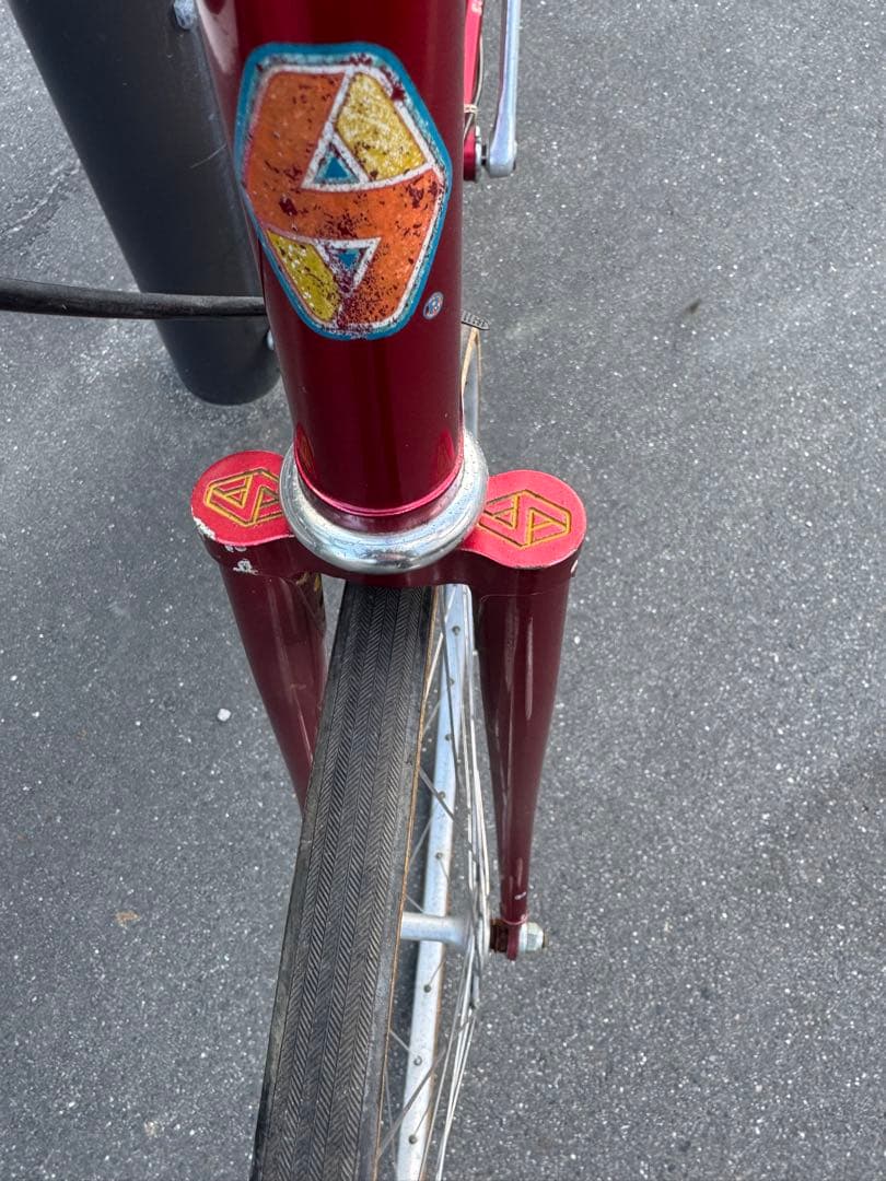 Samson ピストバイク レッド