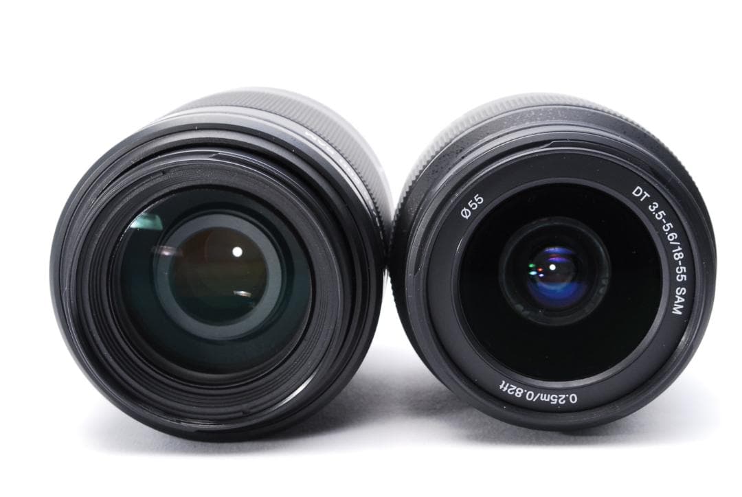 【ほぼ新品】SONY α65 ダブルズームレンズキット スマホ転送 初心者に