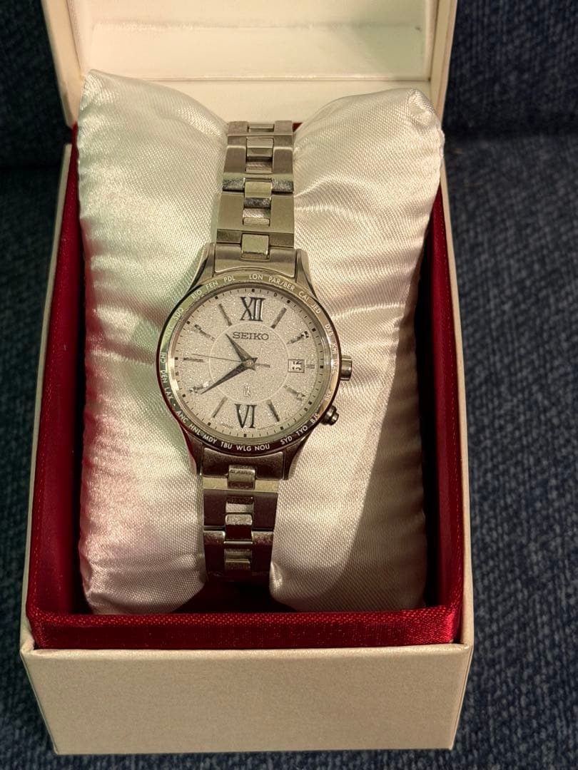 ⭐︎SEIKO⭐︎ルキア SSVV035ソーラー電波時計