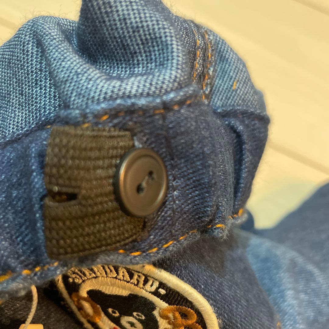 【新品未使用】デニム ジーンズストレッチダブルBタグ付き110＆スウェット