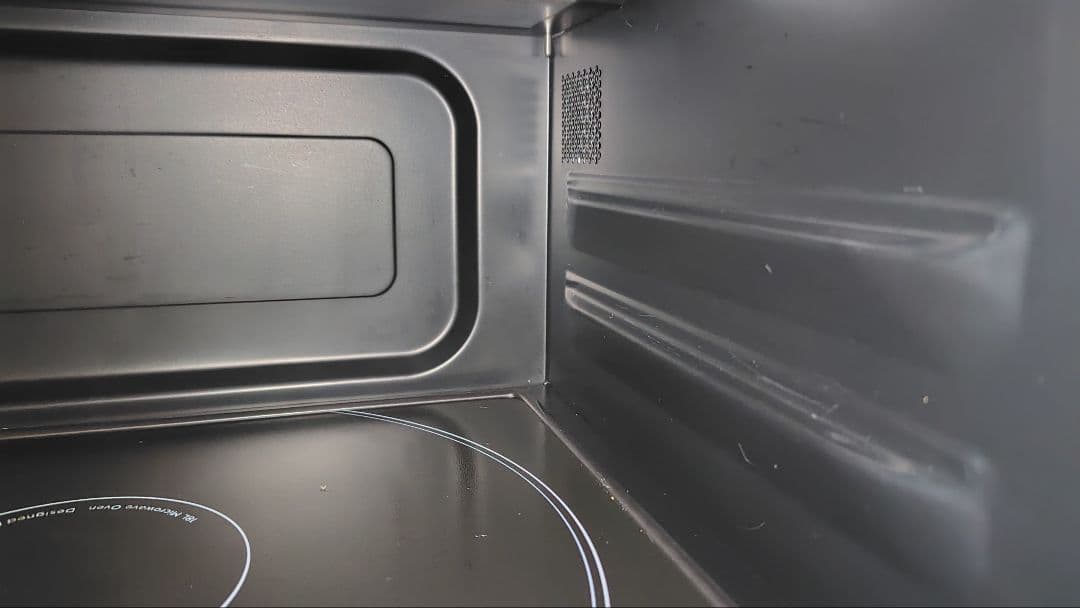 極美品 BALMUDA K04A-BK オーブンレンジ006