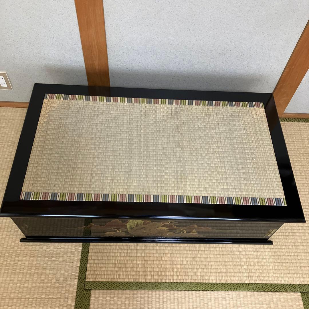 平飾り台　五月人形　畳台座　木製黒塗台　端午の節句　子供の日　鎧兜