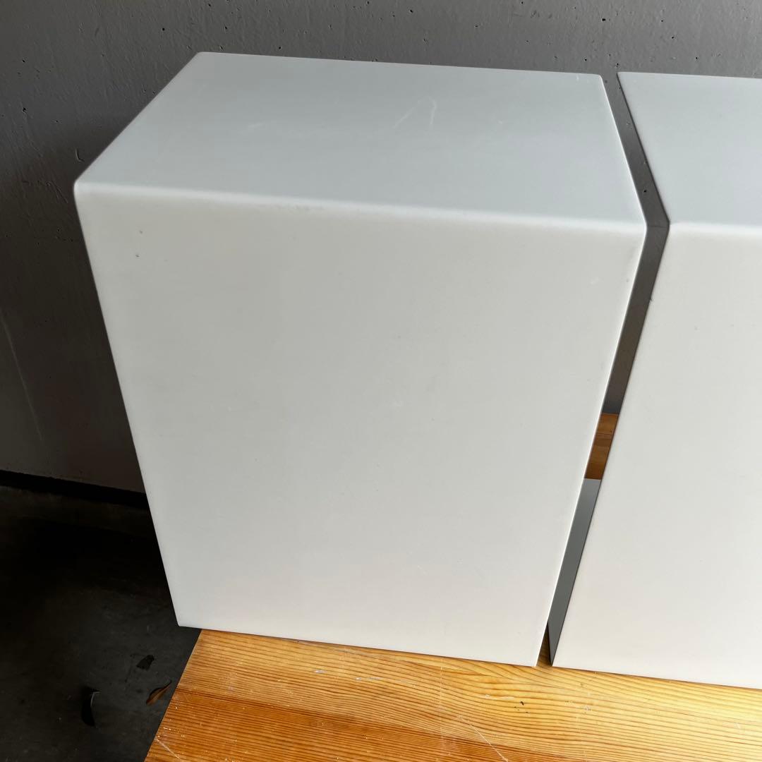 美品★無印 スタッキングシェルフ・コの字棚３個セット