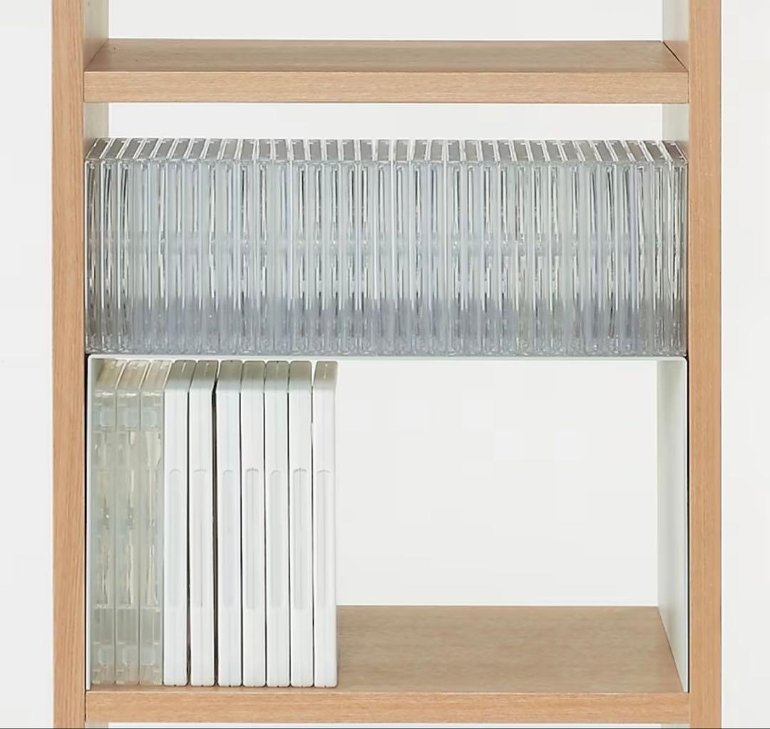 美品★無印 スタッキングシェルフ・コの字棚３個セット