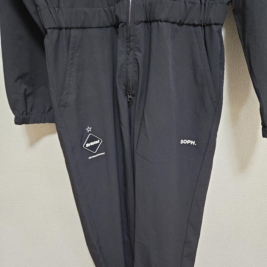 SOPH. Bristol ブラックオーバーオール つなぎ