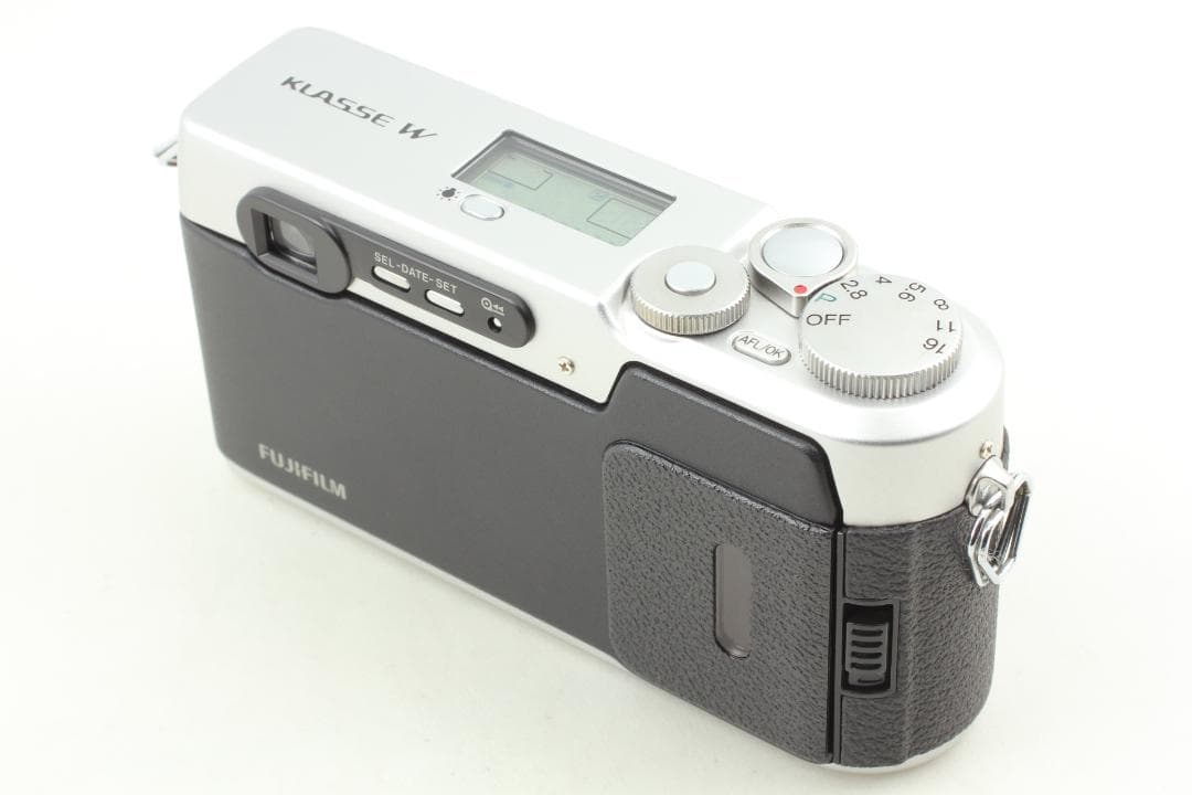 【動作確認済】Fujifilm KLASSE W Silver フィルムカメラ