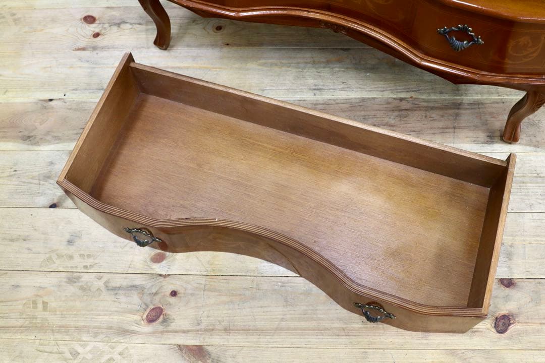 GMIK508○イタリア製 ライティングビューロー デスク クラシック 象嵌