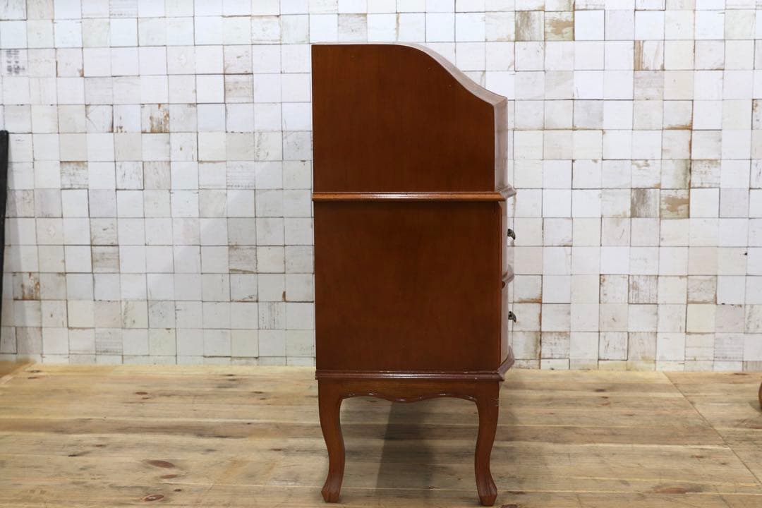 GMIK508○イタリア製 ライティングビューロー デスク クラシック 象嵌