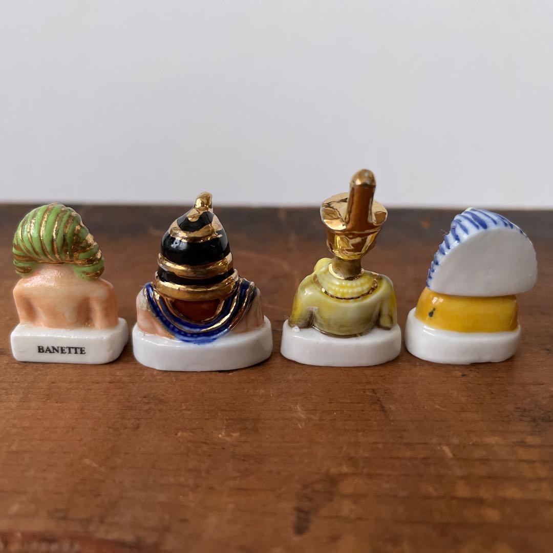 ヴィンテージ フランス フェーブ 陶器 エジプト 14個セット 389