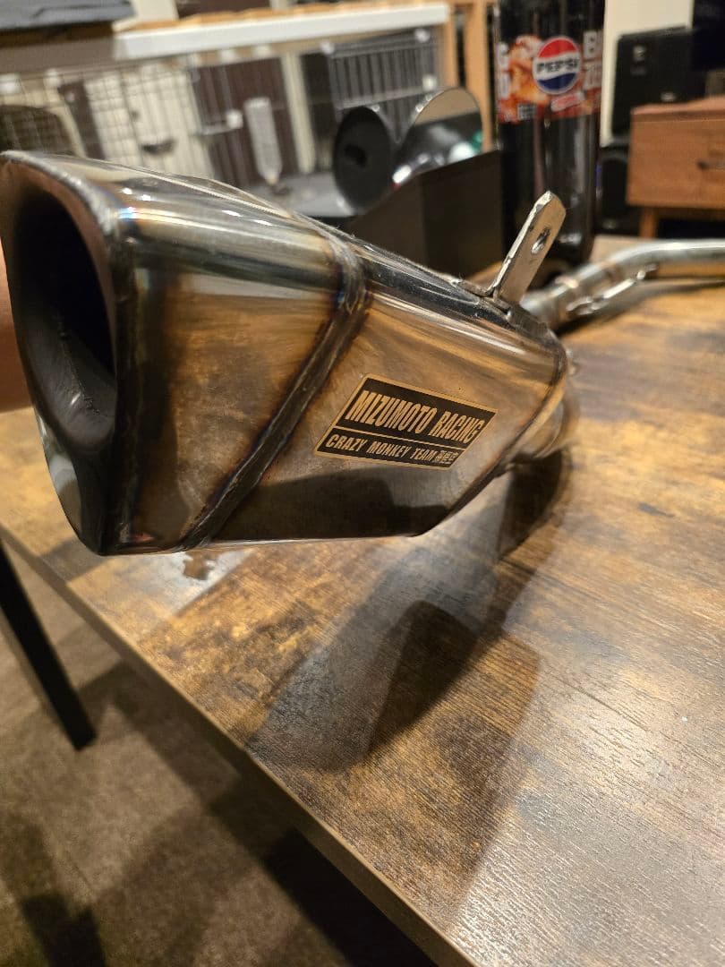 土日限定値下げ　水本レーシング　試作マフラー　モンキー