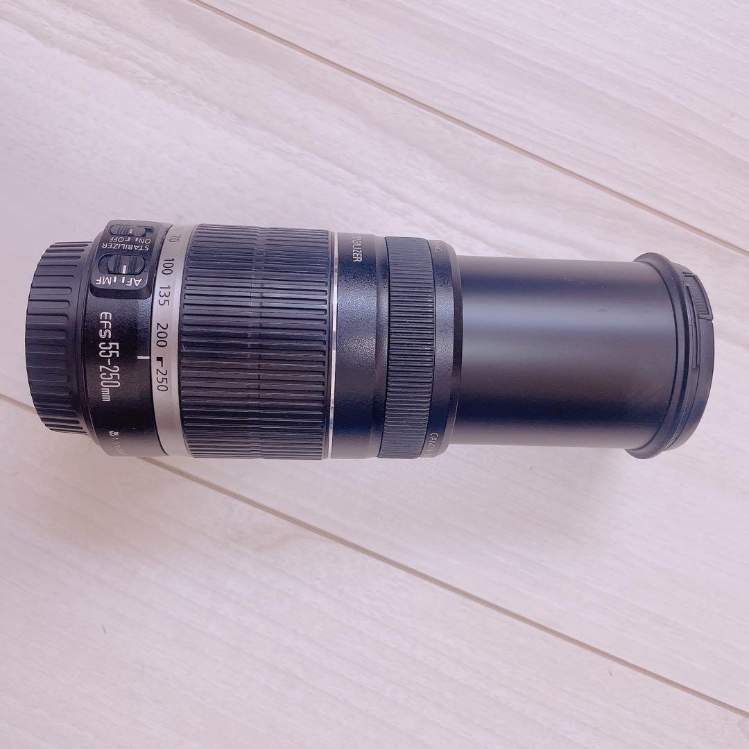Canon EF-S 55-250mm ISⅡ望遠レンズ