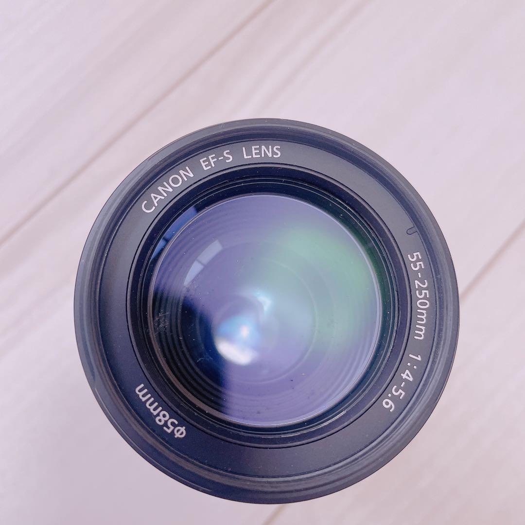 Canon EF-S 55-250mm ISⅡ望遠レンズ