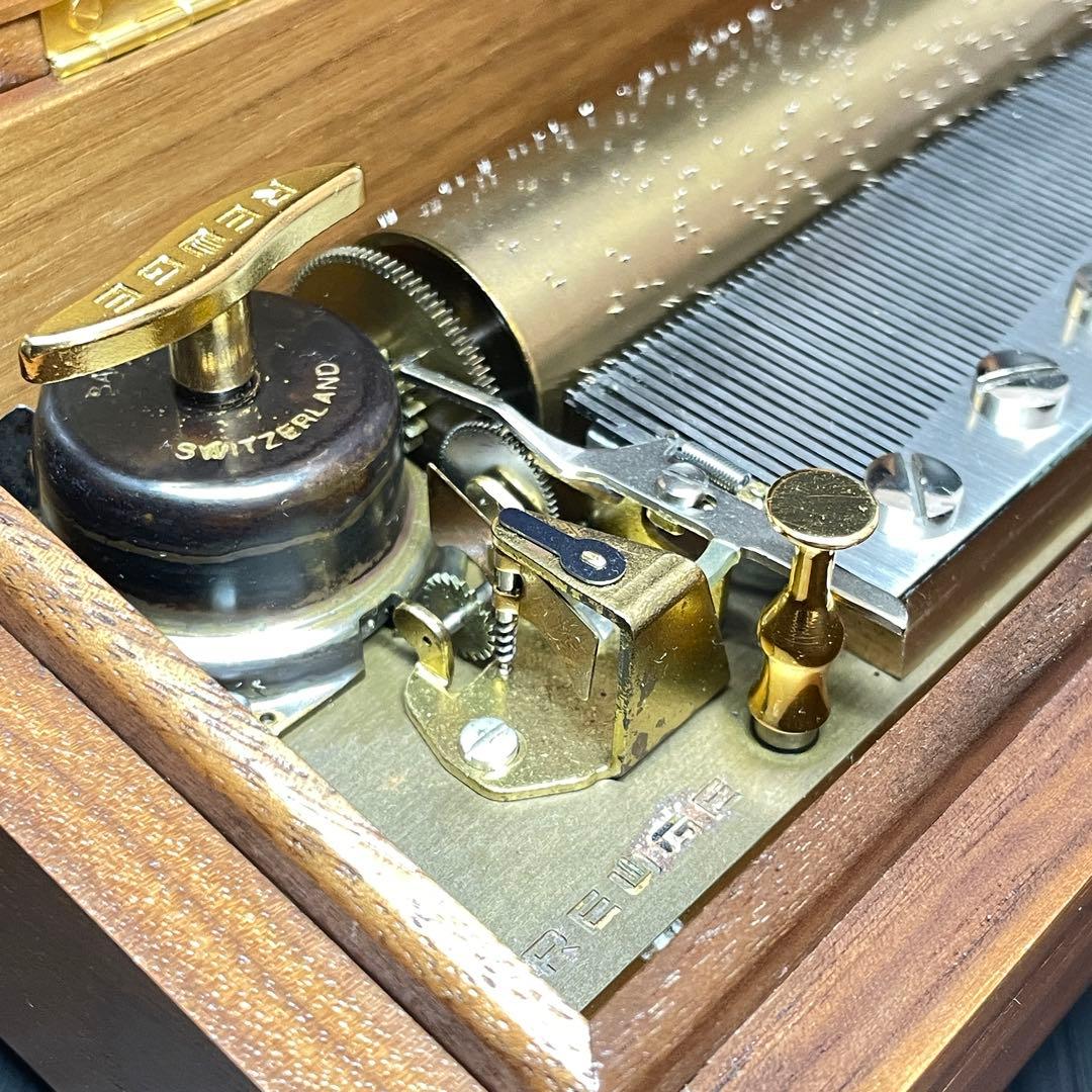 REUGE リュージュ 150周年 限定 72弁 3曲 カノン 完動 オルゴール