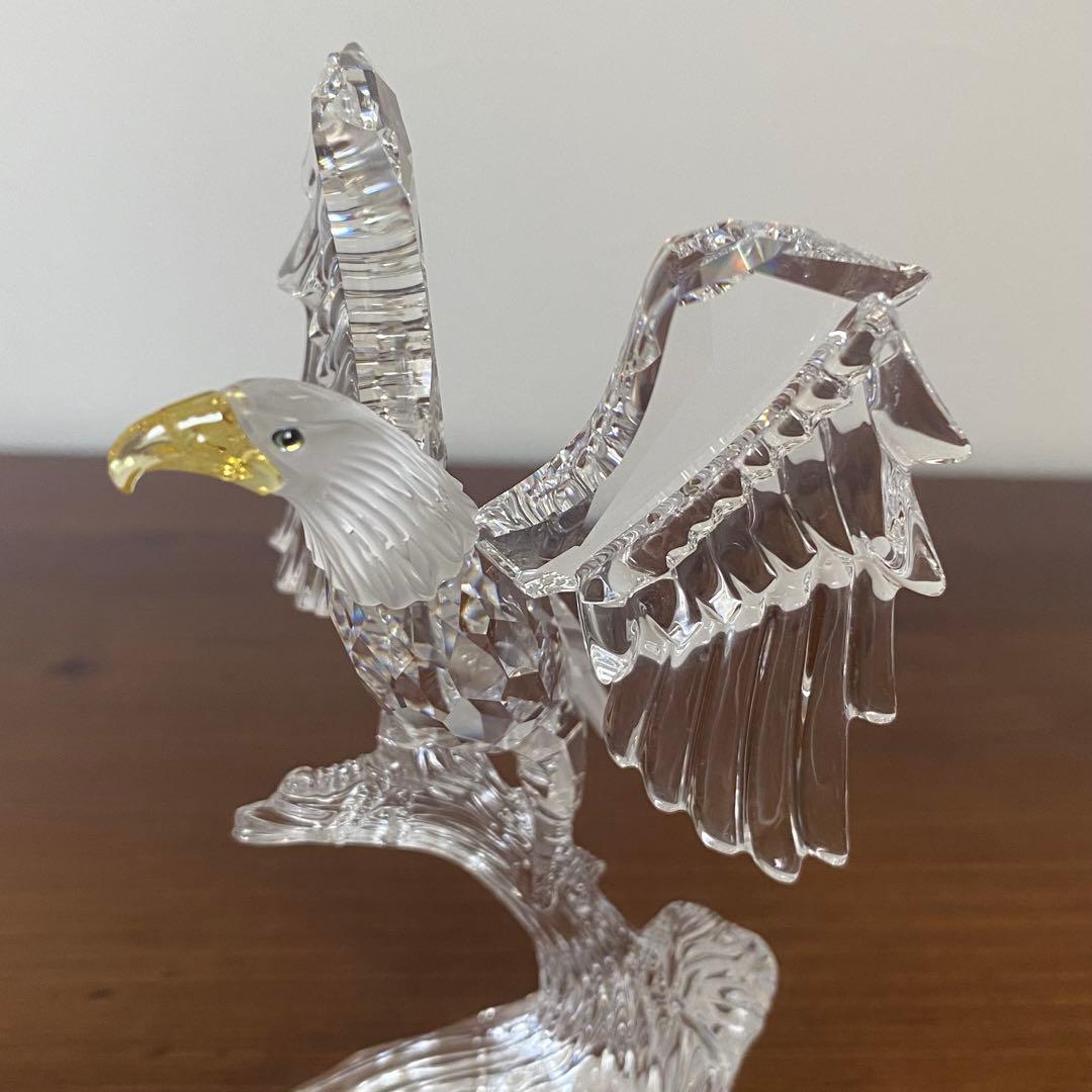SWAROVSKI スワロフスキー クリスタル ハクトウワシ 置物