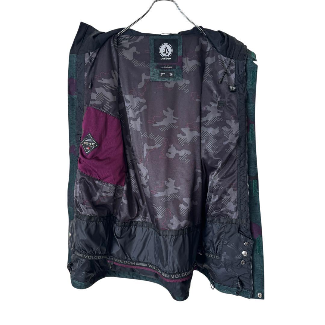 VOLCOM レディース GORE-TEX ジャケット M カモ柄