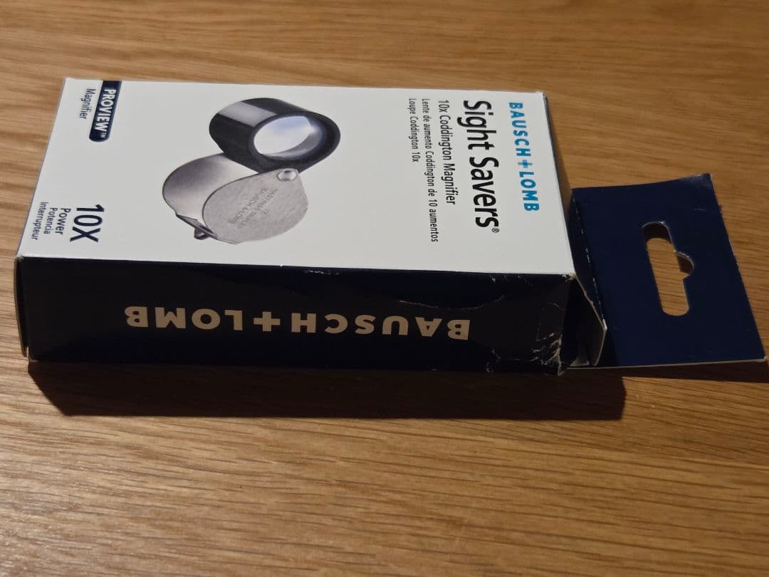 Bausch&Lomb ボシュロム ルーペ アメリカ製10倍 コディントン