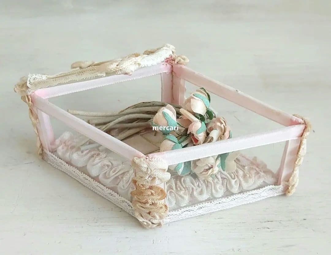 フランスアンティーク 小さなジュエリーケース