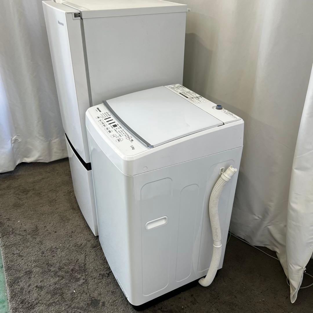 406⭕️洗濯機　冷蔵庫　一人暮らし　設置無料　家電セット　小型　単身　綺麗　安い