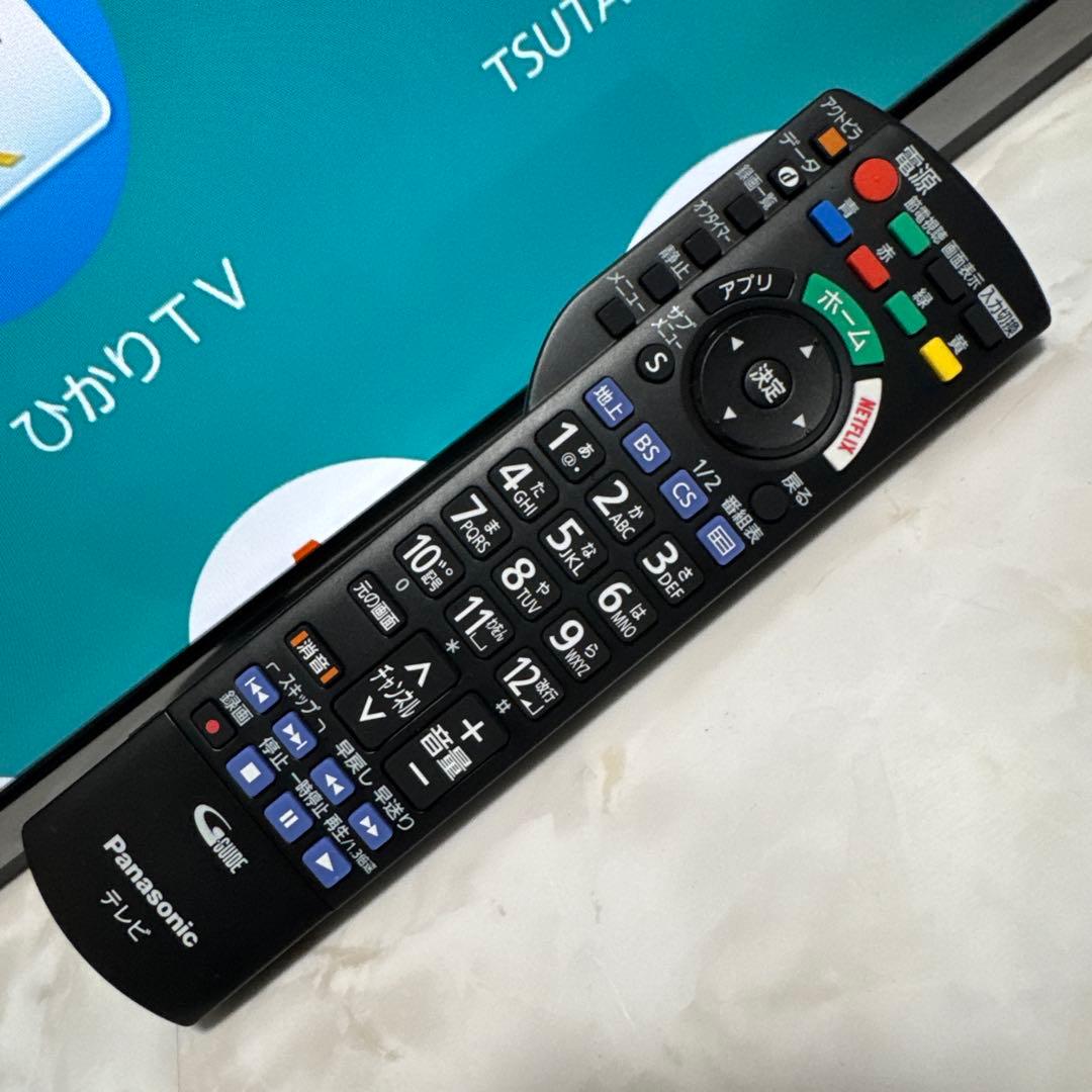 Panasonic VIERA 49V型 4K液晶テレビ スマートTV 外付対応