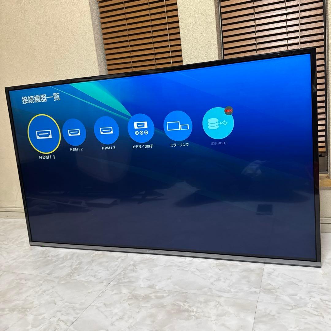 Panasonic VIERA 49V型 4K液晶テレビ スマートTV 外付対応