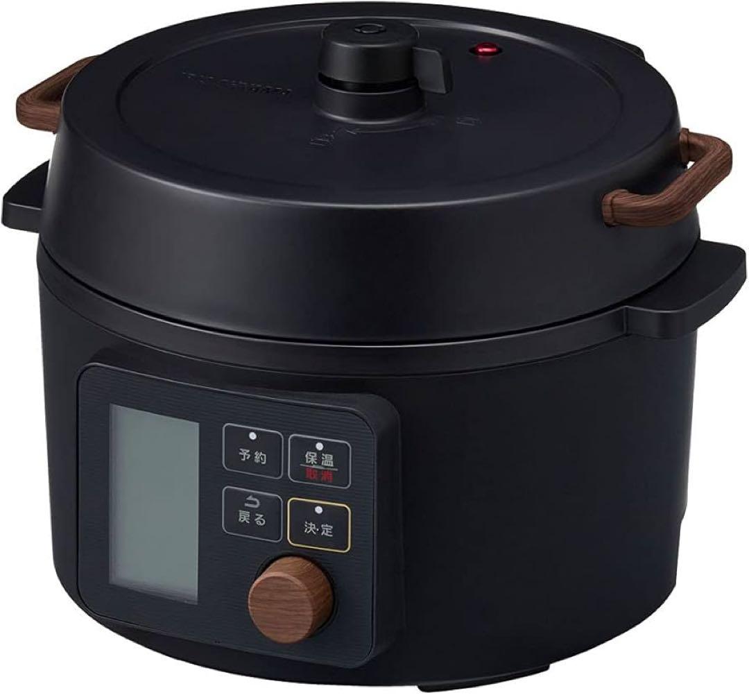 IRIS OHYAMA 電気圧力鍋 KPC-MA3 ブラック
