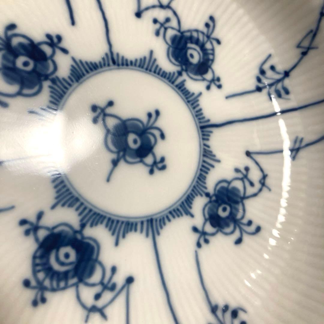 ロイヤルコペンハーゲン ブルーフルーテッド食器4枚セット